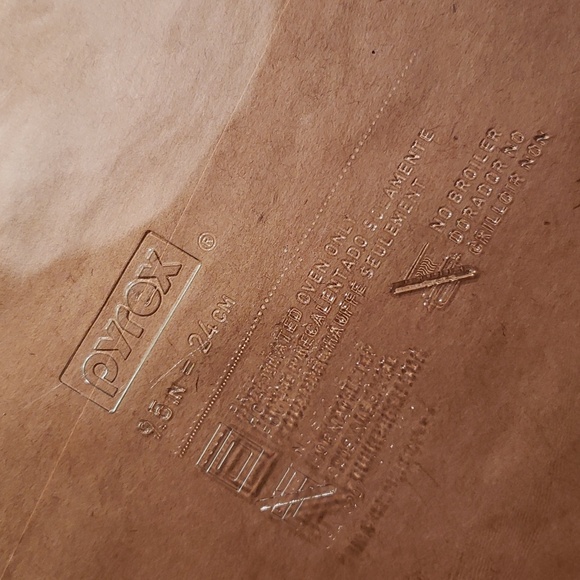 Pryex 11in pie plate USA - Picture 2 of 4